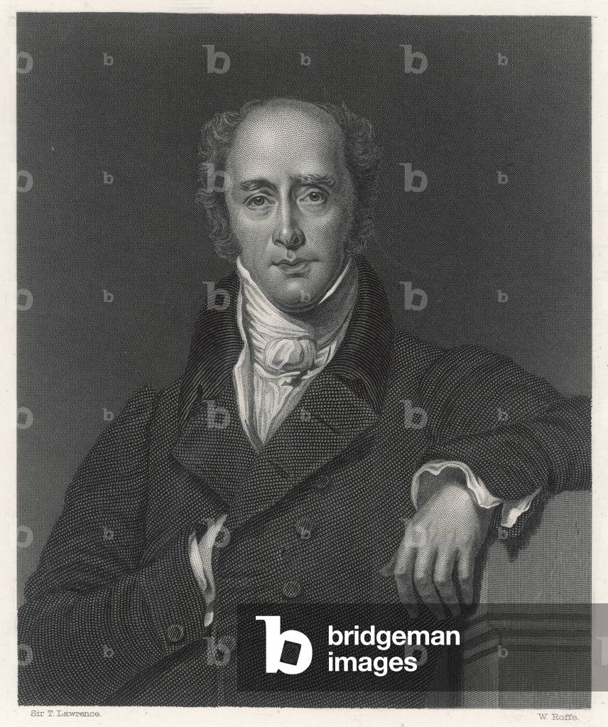 Image of Engraving depicting GREY 2ND EARL/LAWRENCE 1764 by William John Roffe