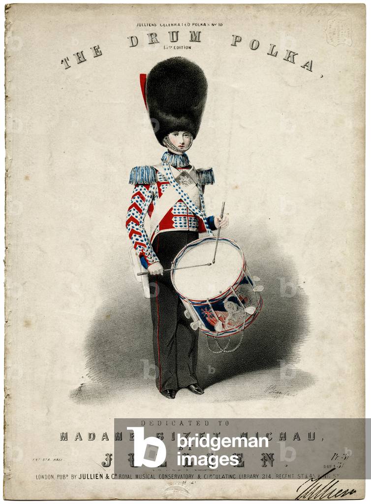 Image de Estampe représentant Drummer Boy 1856
