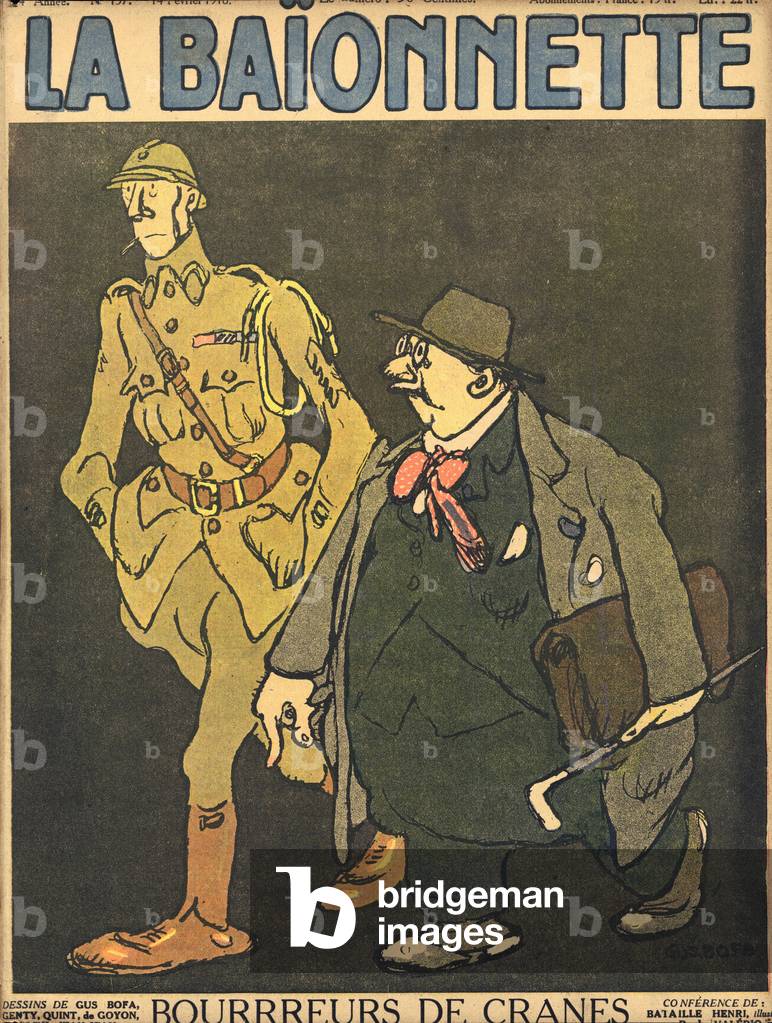 Immagine di Stampa "Copertina" 1918 di Gus Bofa