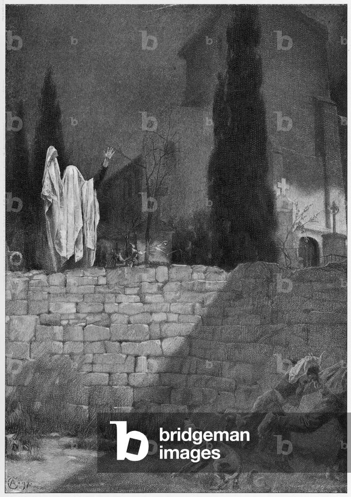 Image de Estampe représentant Fantôme prétendant 1898