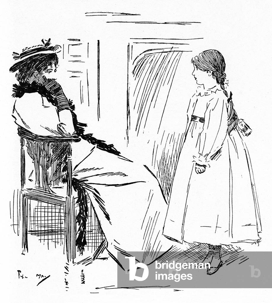 Bild von Druck "" 1890 von Philip William May