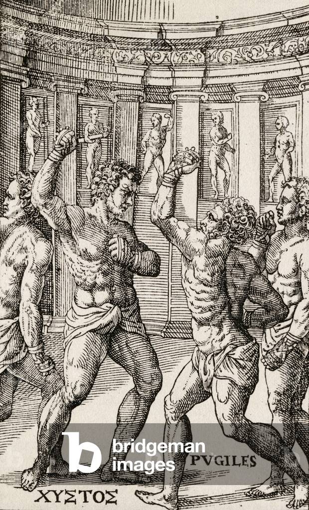 Immagine di Incisione "BOXE ROMANI" 1801