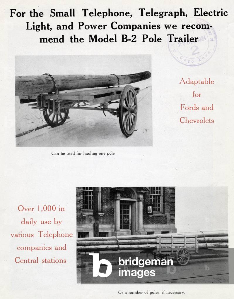 Modello B-2 Pole Trailer