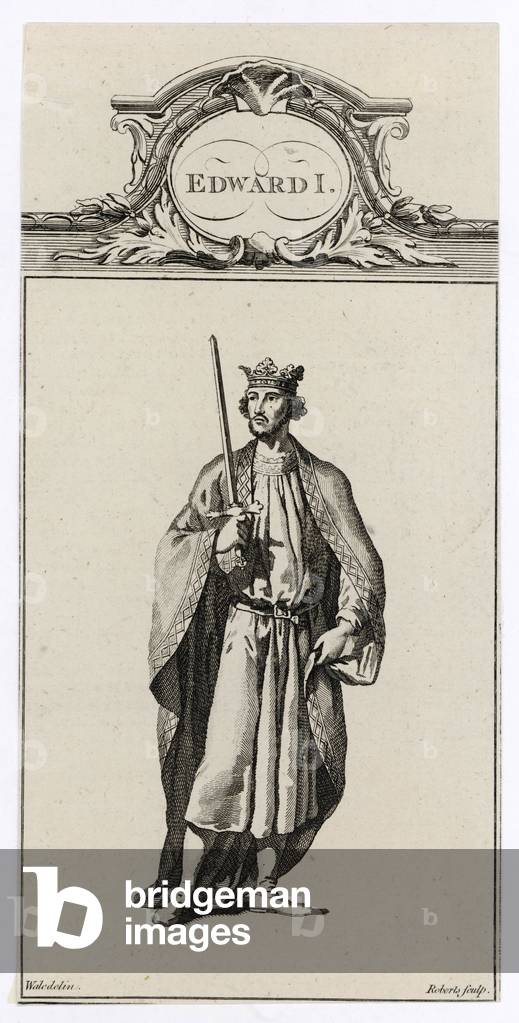 Immagine di Incisione "RE EDOARDO I" di Samuel Wale