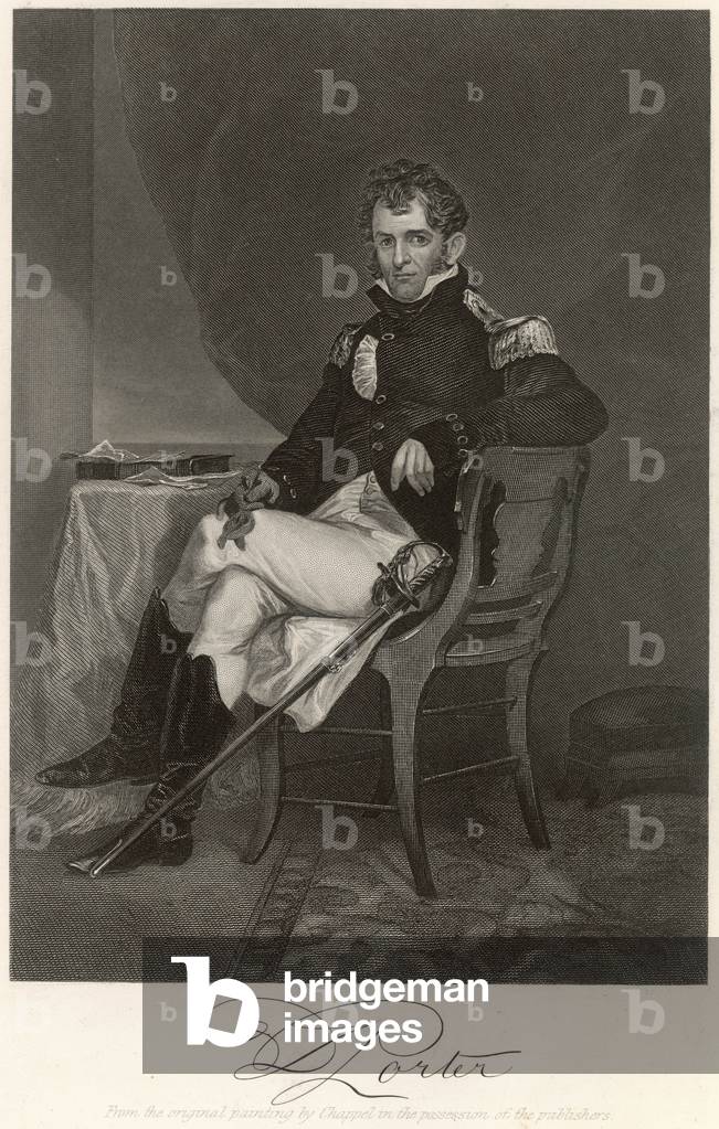 DAVID PORTER by Alonzo Chappel