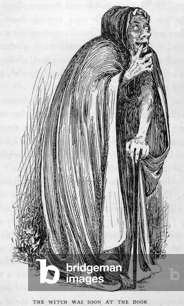 Image de Estampe représentant La vieille sorcière - Stratton par Helen Stratton