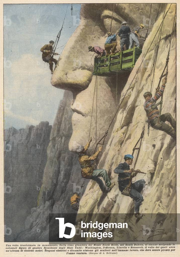 MONT RUSHMORE SCULPTÉ