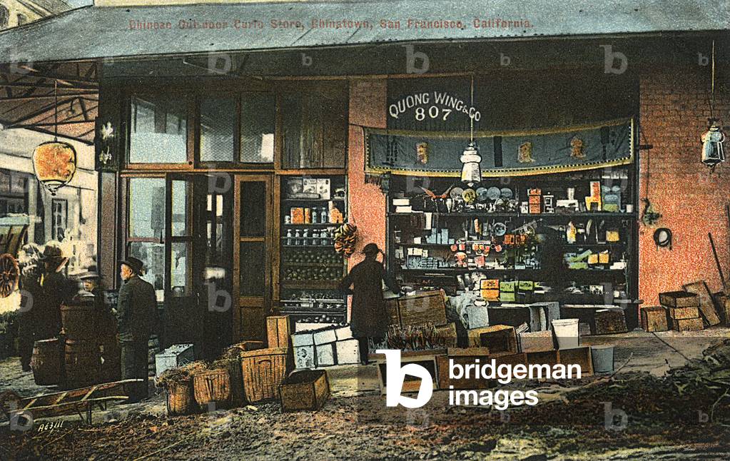 Image of Curio store in Chinatown, San Francisco, California, USA