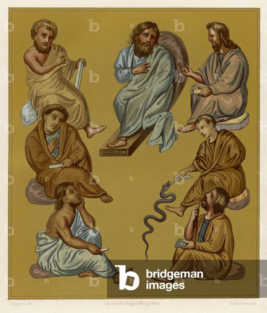 Immagine di Stampa "MEDICI BIZANTINI 2" 1801 di French School