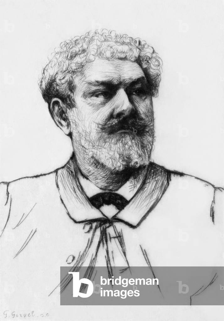 "Jean Richepin (1849-1926) (acquaforte)" 1801