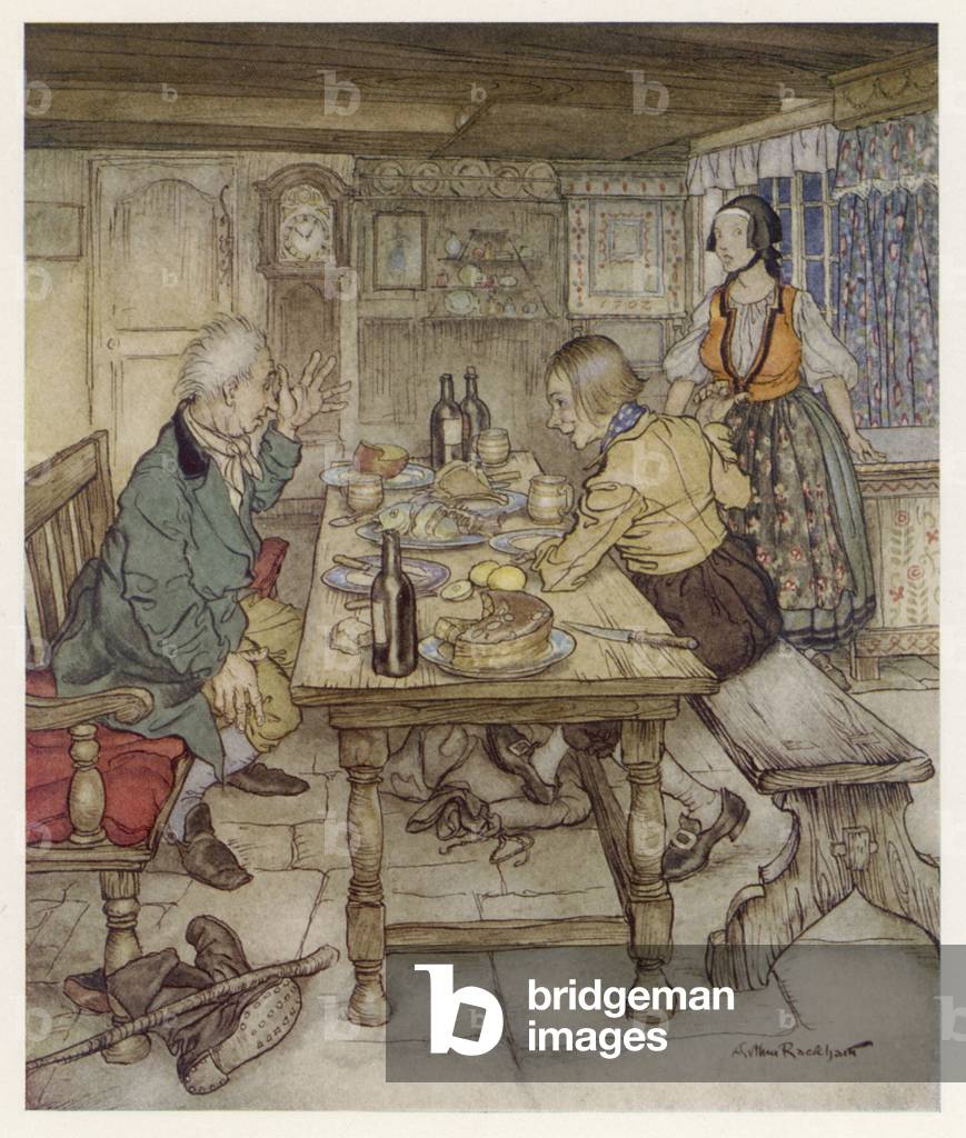 ABENDESSEN AUF DEM BAUERNHOF C19