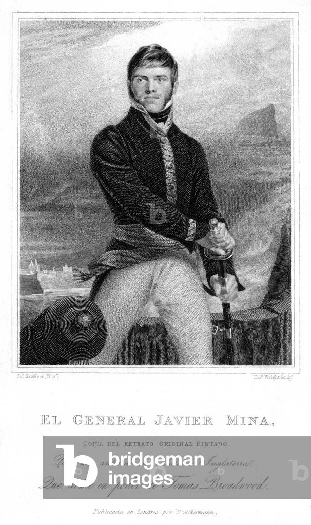 Francisco Javier Mina (gravure)