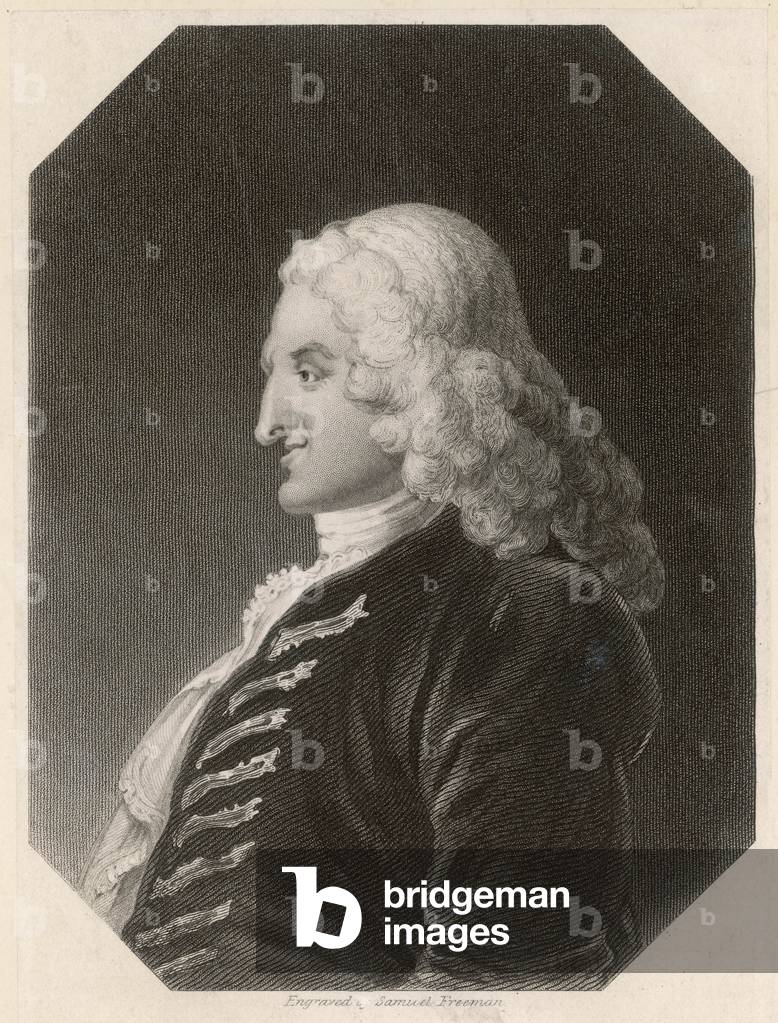 Bild von Gravur "Fielding - Freeman" 1801 von William Hogarth