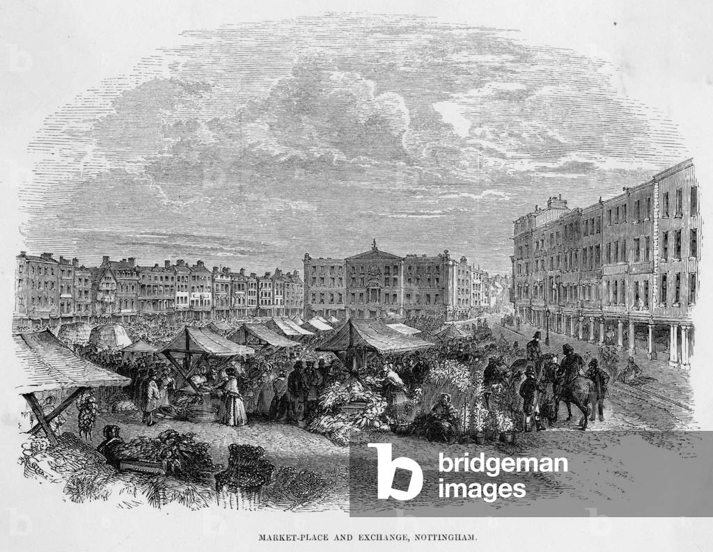 Immagine di Incisione "Nottingham" 1850