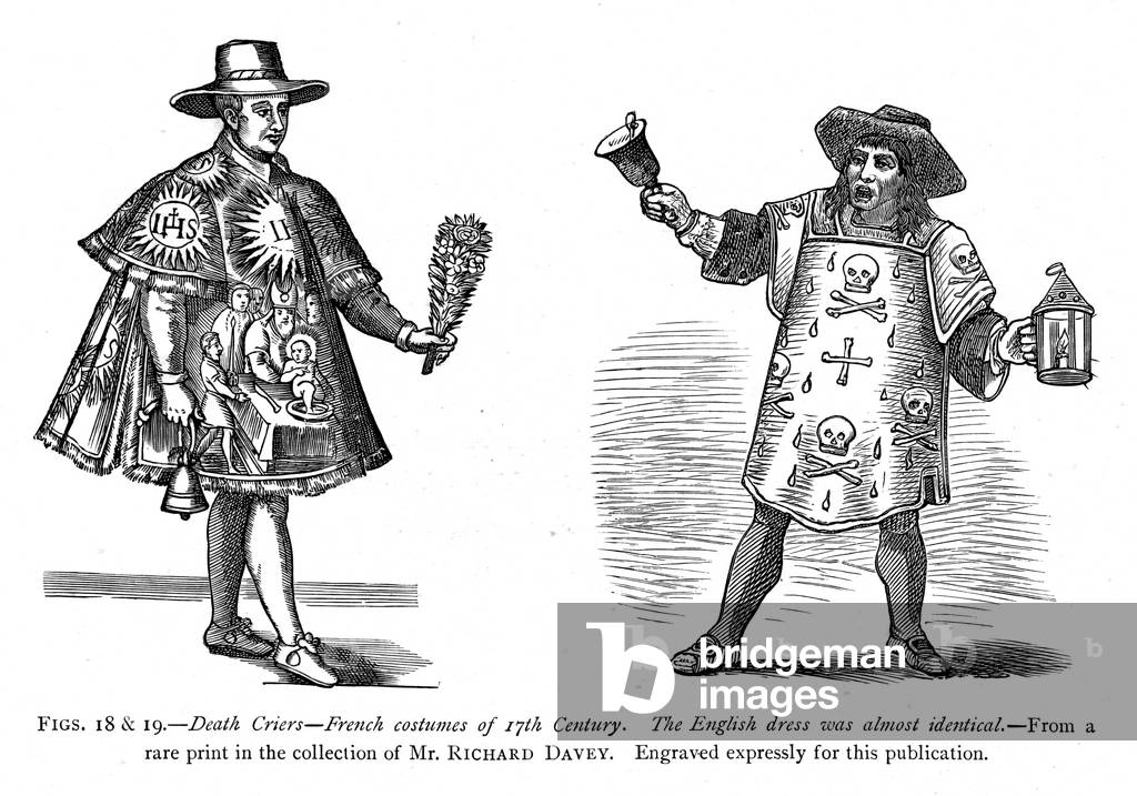 Image de Gravure représentant CRIEURS DE MORT 1601