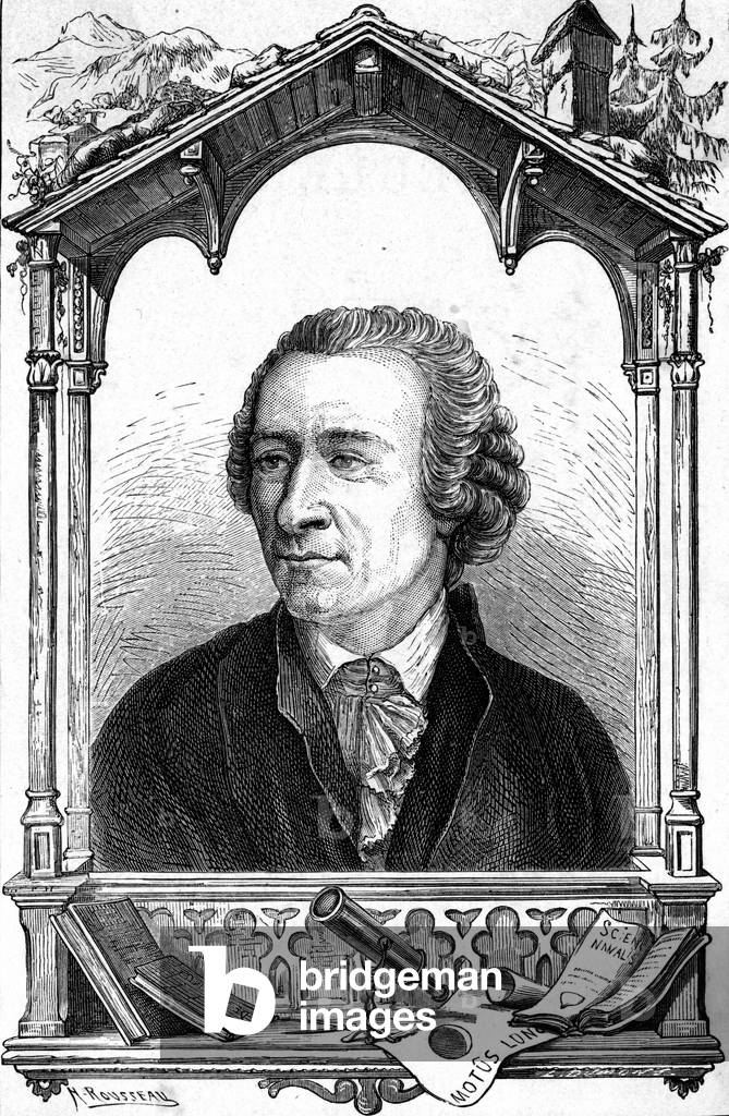 Immagine di Incisione "LEONARD EULER/ROUSSEAU" 1801