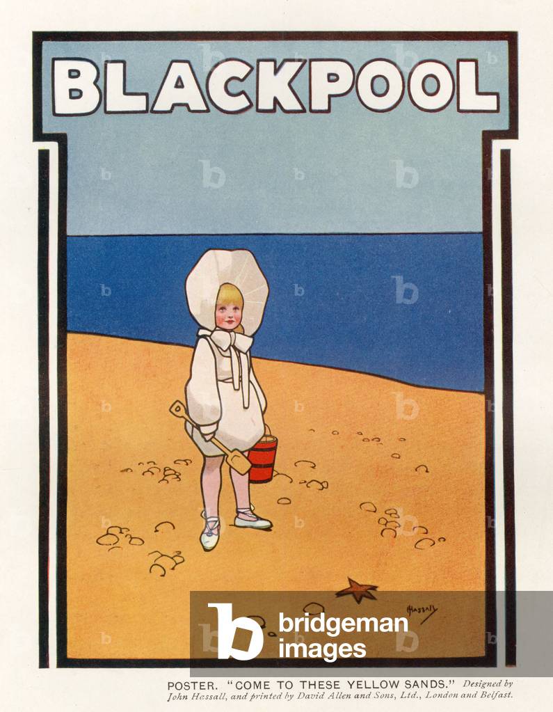 Image of Print depicting BLACKPOOL POSTER 1901 by John Hassall