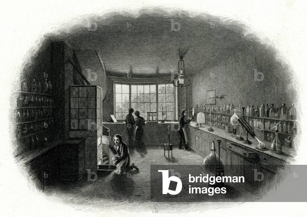Immagine di Incisione "LABORATORIO 1850" 1850