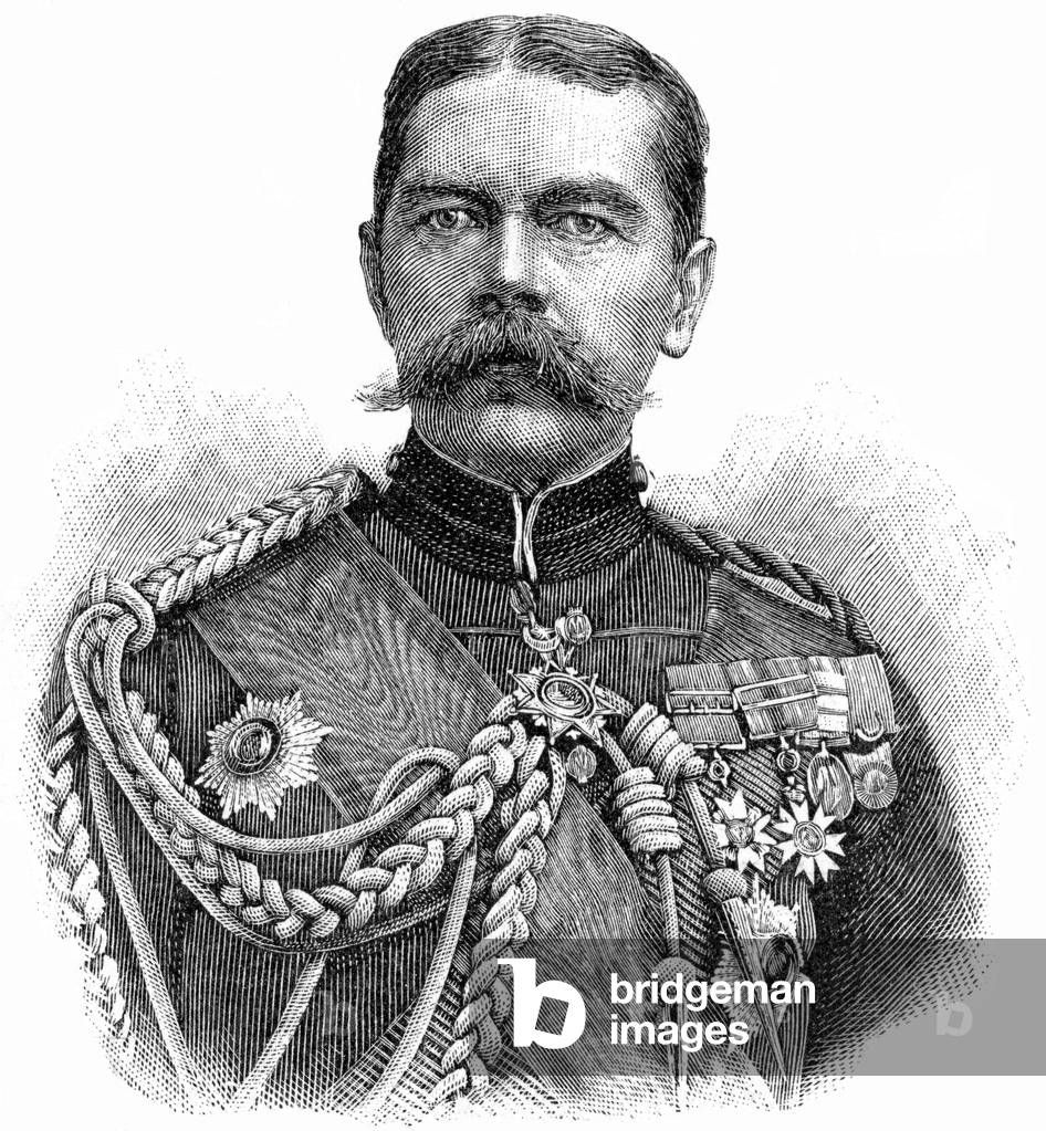 Image of Engraving depicting KITCHENER 1900