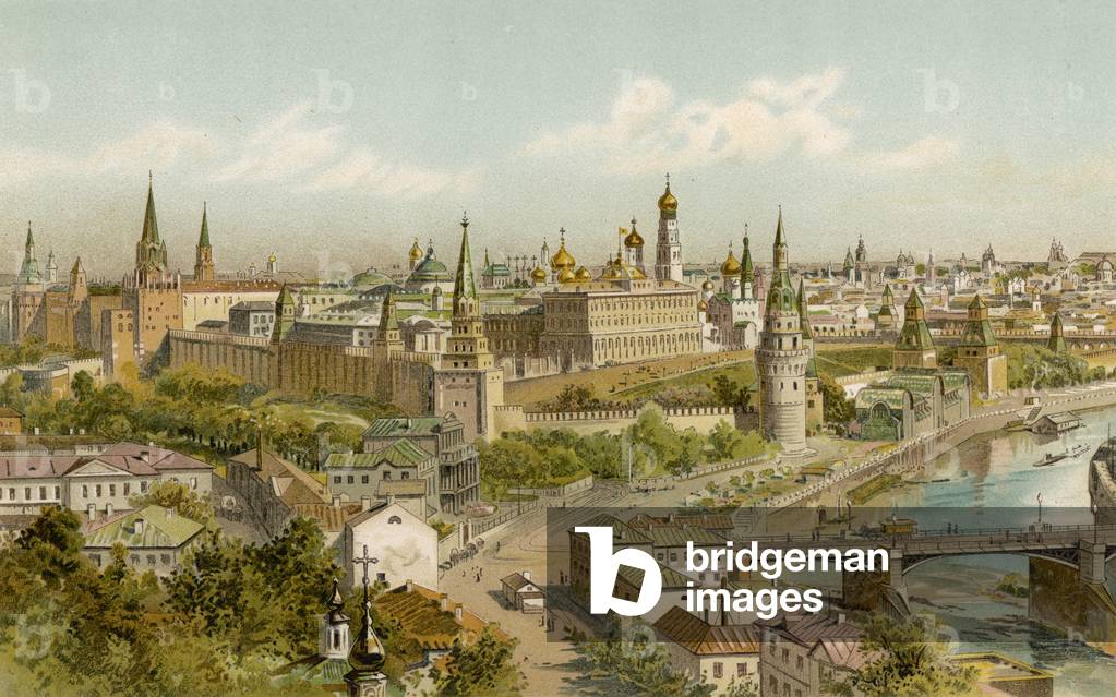 Bild von Druck "KREMLIN/DE NACH COMPTON" 1894