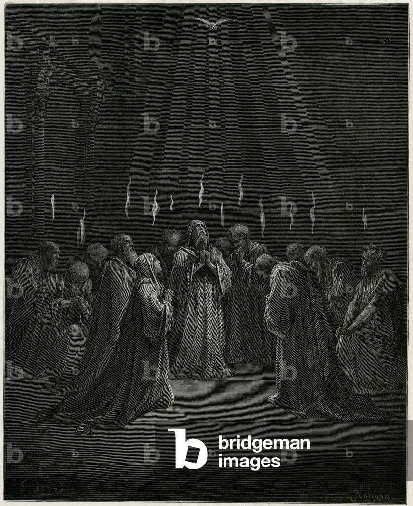 Immagine di Incisione "PENTECOSTE" di Gustave Dore