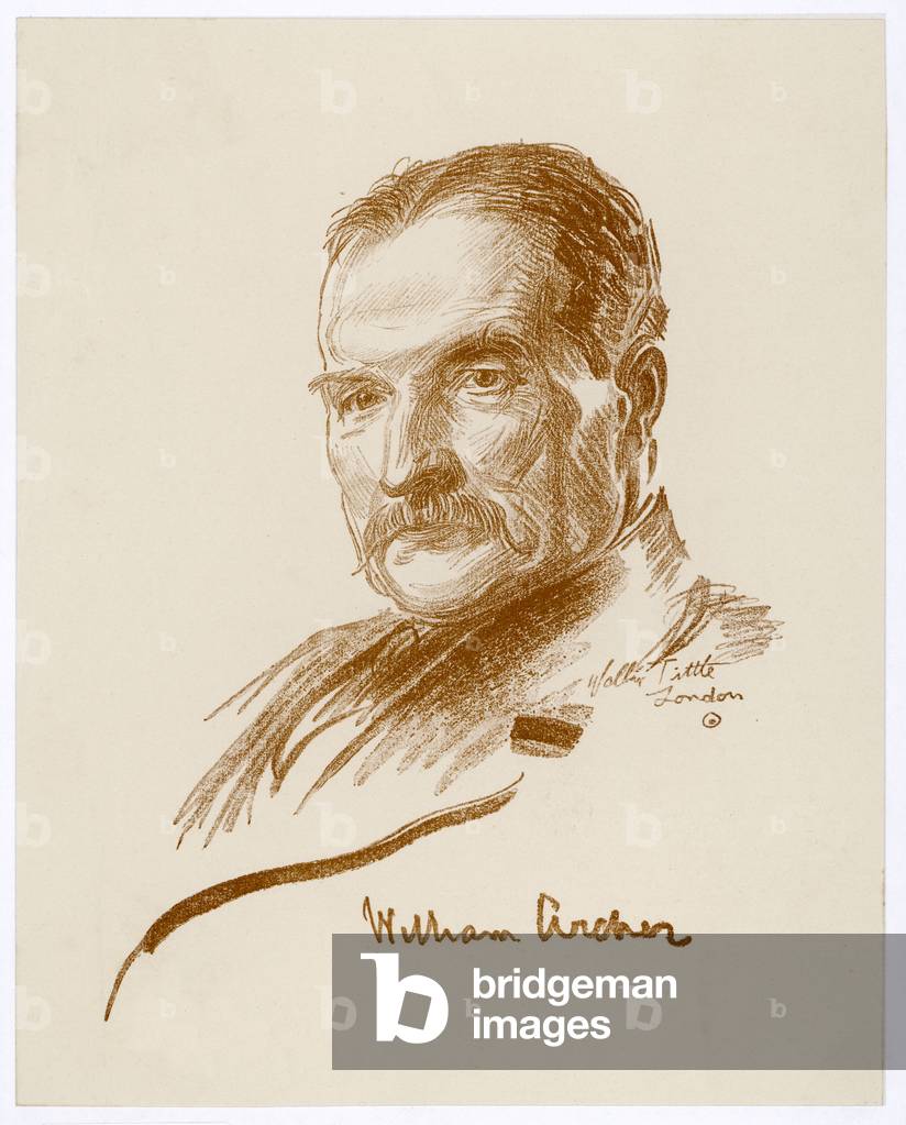 Image of Print depicting WILLIAM ARCHER 1856 by Walter Tittle