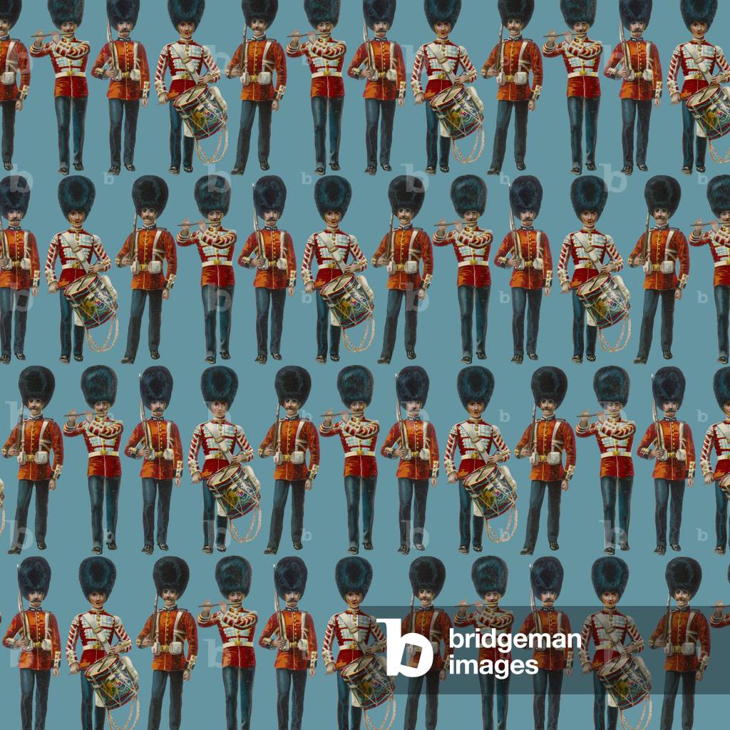 Image of Print depicting Repeating Pattern - guardsmen 1801