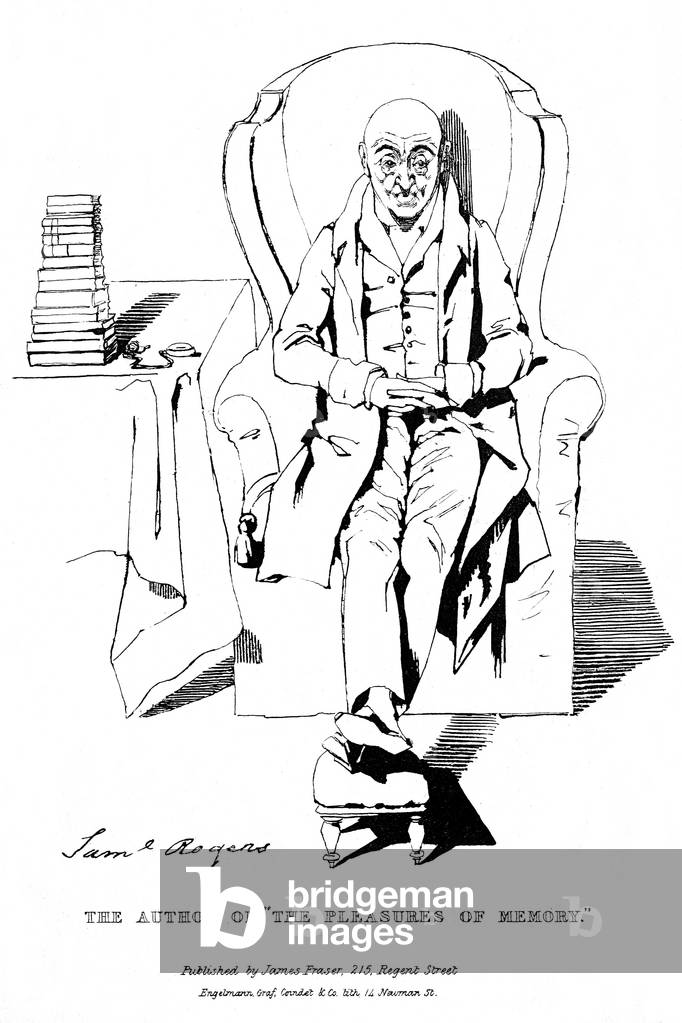 "SAMUEL ROGERS" von Alfred) Maclise