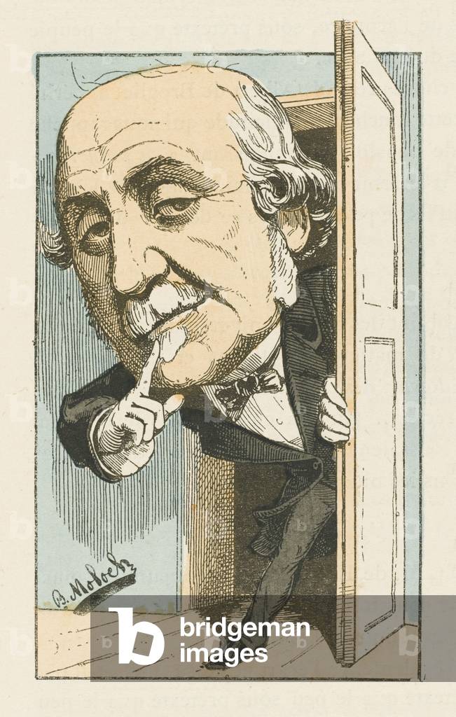 Immagine di Stampa "J V un duca De Broglie" 1882 di Moloch