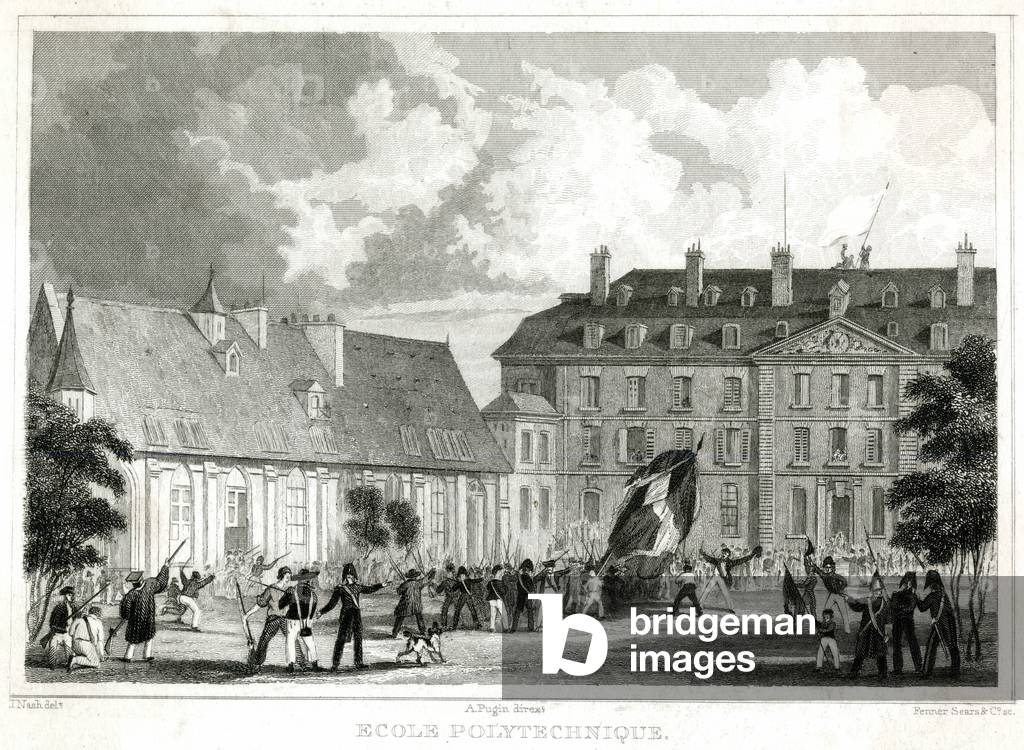 Image de Gravure représentant ÉTUDIANTS POLYTECHNIQUES 1830