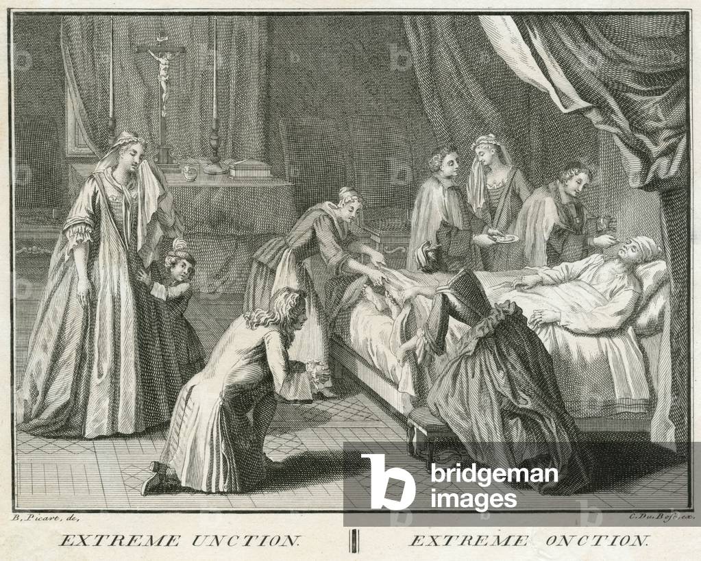 Immagine di Incisione "FUNZIONE ESTREMA 1737" 1737 di Bernard Picart
