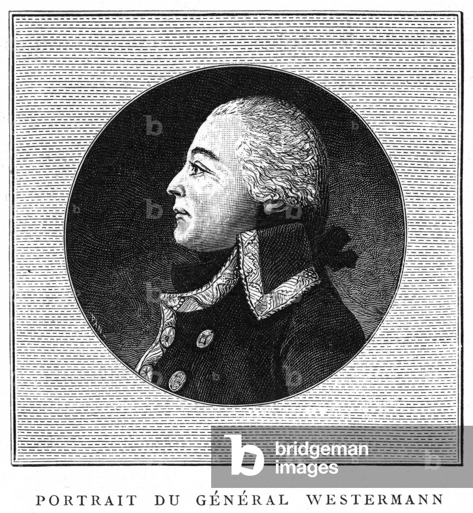 Bild von Gravur "FRANCOIS WESTERMANN" 1801