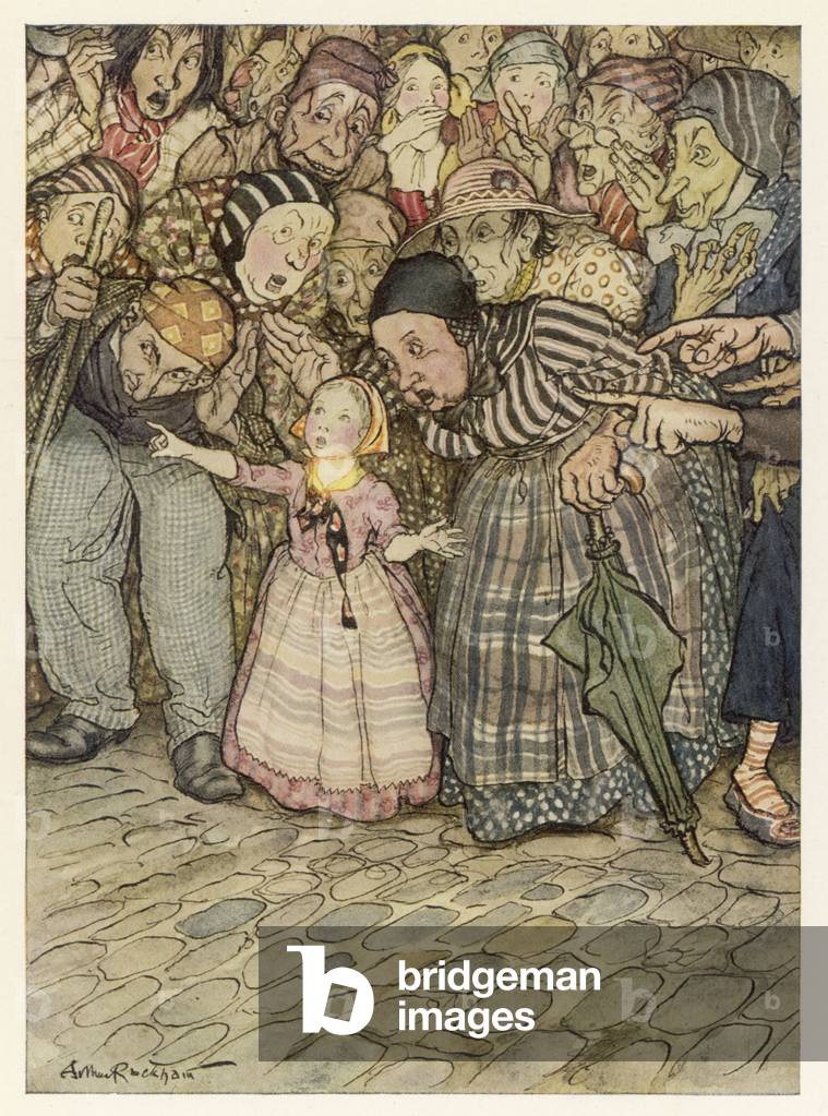 Image of Print depicting EMPEROR'S NEW CLOTHES by Arthur Rackham