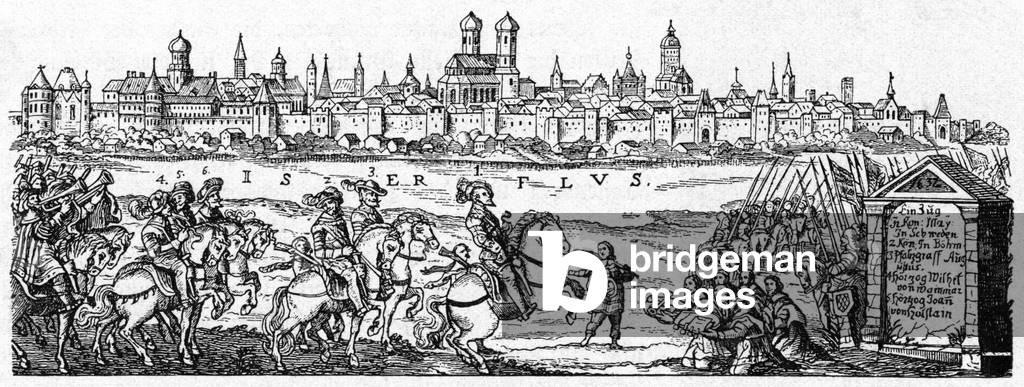 Image de Gravure représentant ALLEMAGNE MUNICH 1801