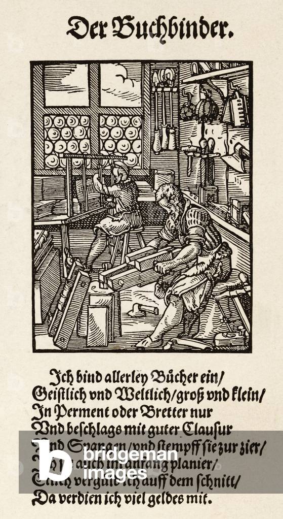 Bild von Gravur "BUCHMAPPE (AMMAN)" 1658 von Jost Amman