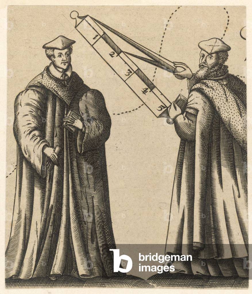 Image of Engraving depicting MATHEMATICIANS 1801