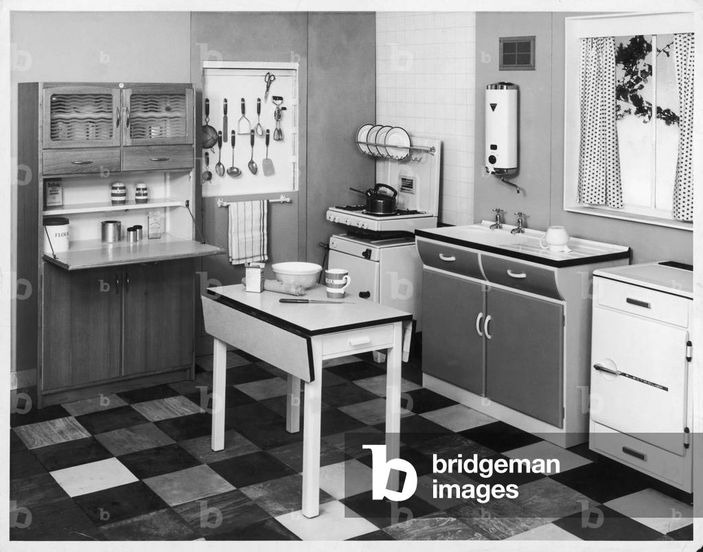 Immagine di Fotografia "CUCINA ANNI '60" 1960 di Barnaby's Studios Ltd