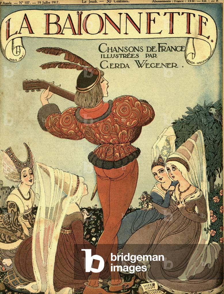 Frontabdeckung, La Baionnette, WW1