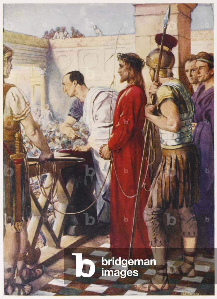 GESÙ DAVANTI A PILATO