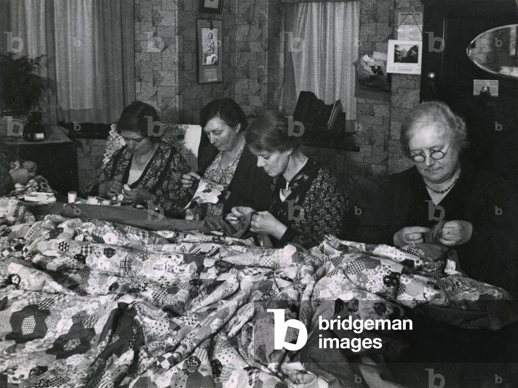 Image de Photographie représentant COURTEPOINTES PATCHWORK 1930