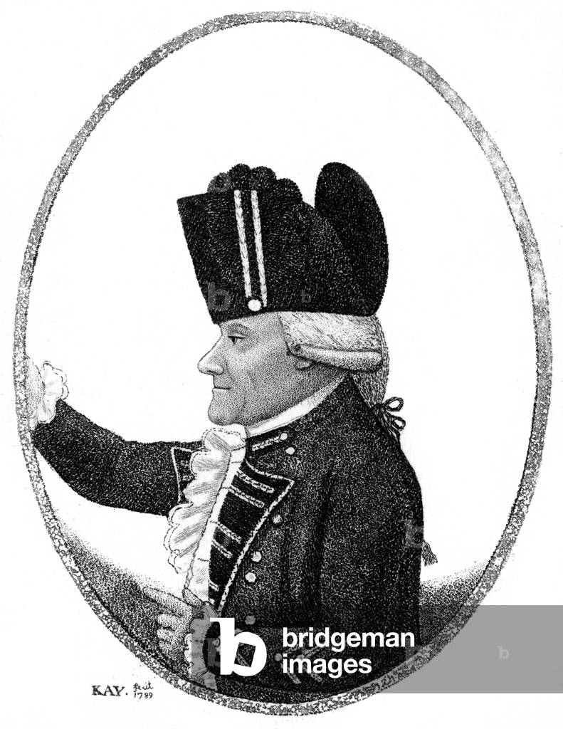 Alexander Leslie, 1789 (gravure)