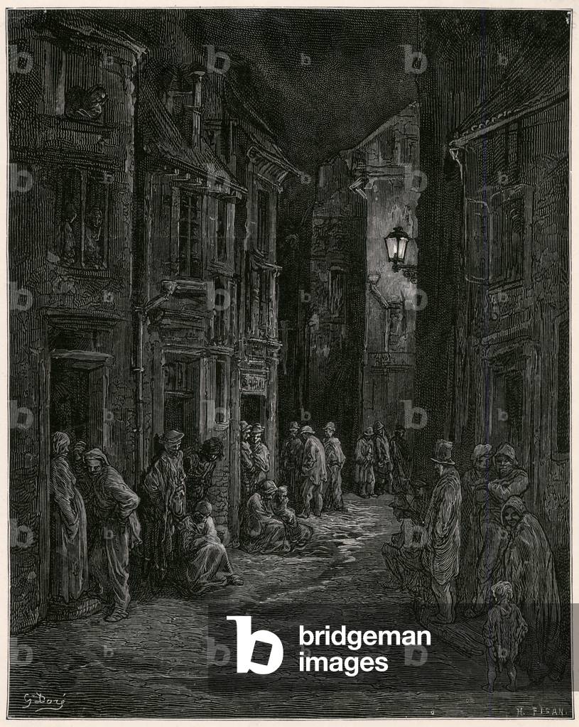 Slums in Bluegate Fields 1870
