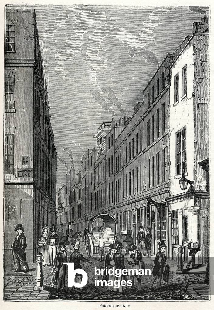 Bild von Gravur "Paternoster-Reihe" 1835