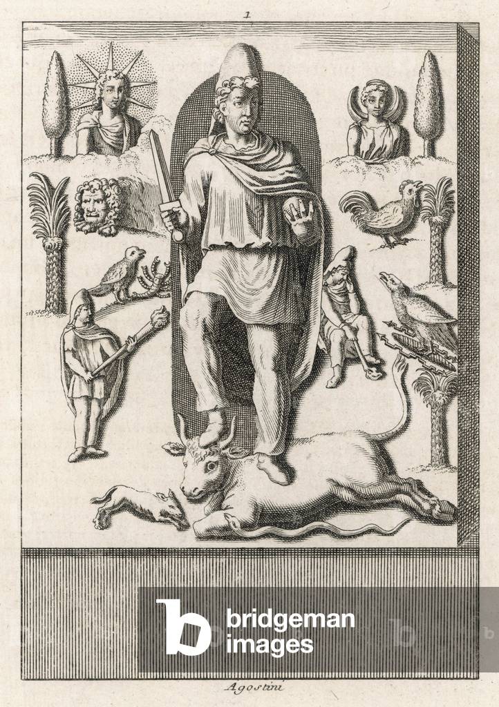Image de Gravure représentant MITHRA 1801