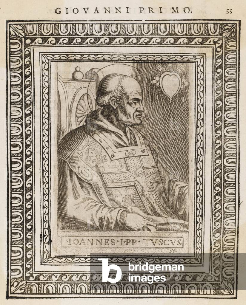 Image de Gravure représentant JEAN IER 1588 par Cavalieri