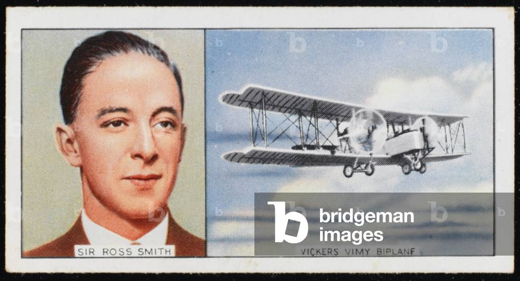 Image of Print depicting Ross Smith - Vickers Vimy 1801