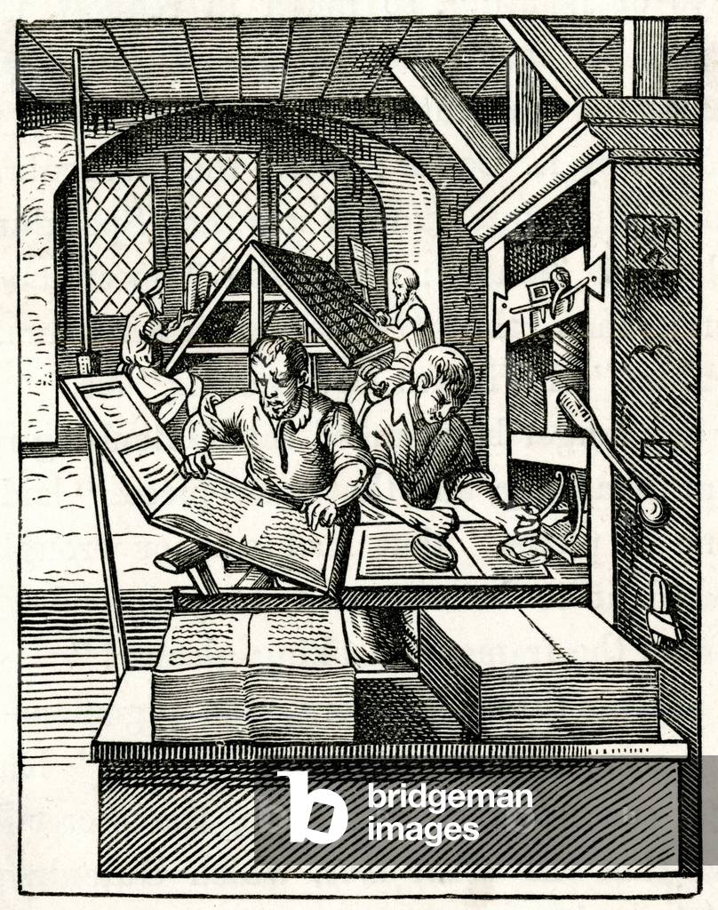 JOST AMMAN/IMPRESSION DE LIVRES