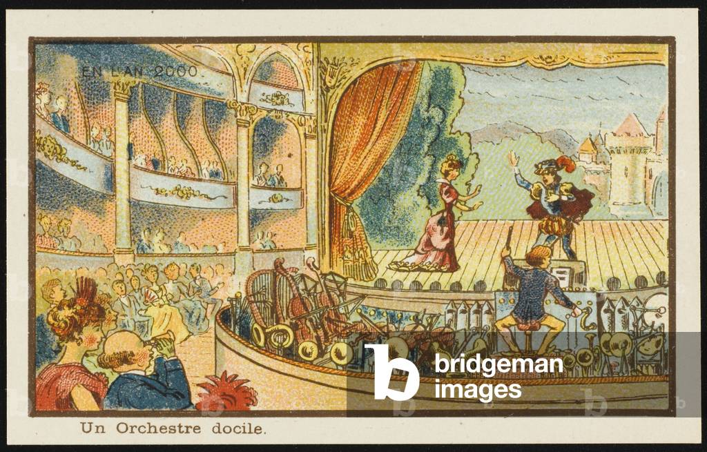 Orchestre automatique futuriste 1899 par Jean-Marc Côté