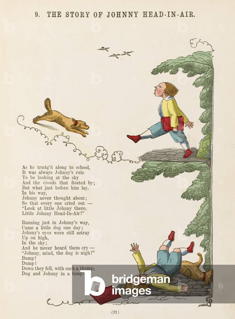 Image de Estampe représentant HOFFMANN/JOHNNY HEAD AIR 1847 par Heinrich Hoffmann