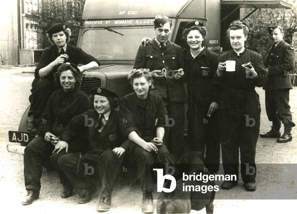 Image of Photography depicting YMCA TEA CAR 1940 by Barnaby's Studios Ltd